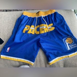 Just Don Pacers Jersey Shorts